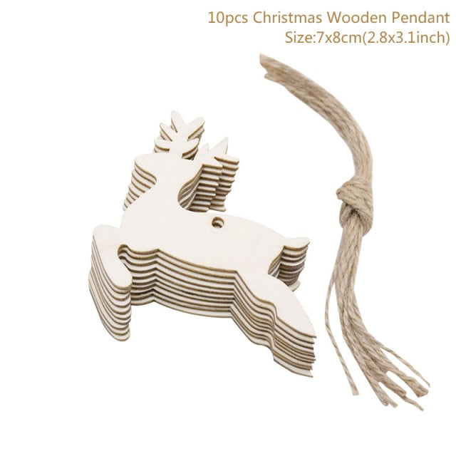Wooden Christmas Ornaments